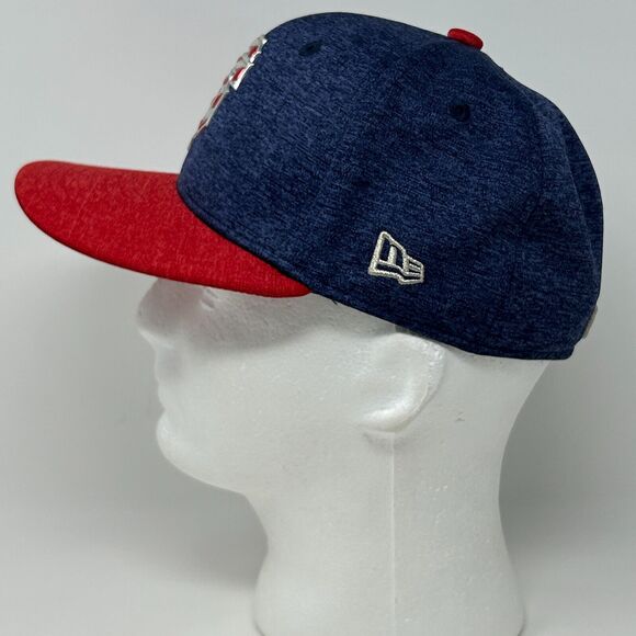 San Francisco Giants Hat Baseball Cap USA American Flag New Era Blue Fitted 7 - Picture 6 of 10